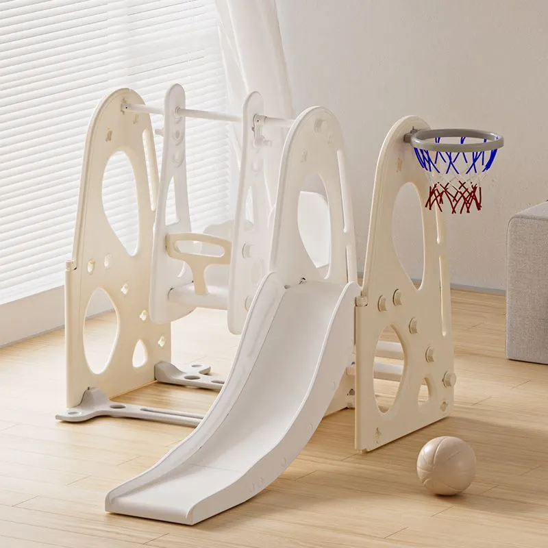 Set Gelongsor dan Buaian Kanak-kanak Kecil 4 dalam 1